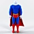 Superman Action Figure: Detailed 3D Model 3D model small image 1