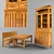 Customizable Furniture with Textured Materials 3D model small image 1
