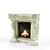 Classic Gaudi Decor Fireplace 3D model small image 1