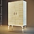 Luxury Italian Perceval Wardrobe 3D model small image 1