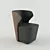 Elegant Aurora Chair  3D model small image 1