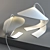 Modern Italian Lighting: Prandina Hanoi 3D model small image 1