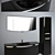 Valente Ispirato 1300: Elegant Bathroom Furniture 3D model small image 1