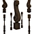 Elegant Baluster Collection 3D model small image 1