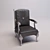 Classic Armchair 3D model small image 1