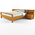 Luxury Hulsta Bed 3D model small image 1