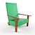 Cozy Comfort Armchair 3D model small image 1