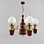 Maggi Massimo Artistic Chandelier 3D model small image 1