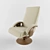 Minimalist Comfort Armchair 3D model small image 1