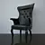 Elegant 3D Armchair with VRay 3D model small image 1