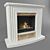 Timeless Charm: Classic Fireplace 3D model small image 1