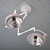Mediland ML600/D Surgical Light 3D model small image 1
