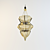 Oriental Charm Pendant 3D model small image 1