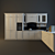 Sleek Modelled Kitchen Design 3D model small image 1