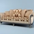 Tivoli Wade Sofa: Stylish and Comfortable 3D model small image 1