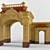 Eternal Elegance: Stone Arch 3D model small image 1