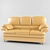 Leather Sofa 3D model small image 1