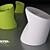 ESTEL Poof Pot: Comfy and Stylish Seating Solution 3D model small image 1