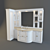 Bergamo Bathroom Furniture - Quality from Faktorteh 3D model small image 1