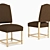 Elegant Eduard Side Chair: Unparalleled Comfort & Style 3D model small image 1