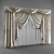 Classic Elegance Curtain 3D model small image 1