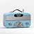 Retro Mini AM/FM Radio 3D model small image 1