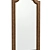 Elegant Trento Tall Mirror 3D model small image 1