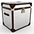 Curations Limited Trunk: Stylish Storage Solution 3D model small image 1