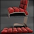 Elegant Jacob Chair: Perfect Comfort 3D model small image 1