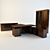 ErgoFlex Office Furniture 3D model small image 1