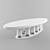 Italian Elegance: ELLEDUE Table 3D model small image 1