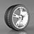 Title: ABT Wheel for Audi TT with Sleek Tire 3D model small image 1