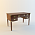 Vintage Writing Desk by Caroti 3D model small image 1