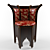 Uzbek Style Chair 3D model small image 1