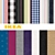  IKEA Fabric Textures: 34 Original Designs 3D model small image 1