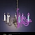 Elegant Preciosa AMADEUS Crystal Chandelier 3D model small image 1