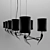 ILFARI Loving Arms Pendant Light 3D model small image 1