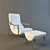 Modern Comfort: Bontempi Amit Chair 3D model small image 1