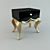 Modern Bedside Table 3D model small image 1