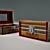 Elegant Wood Jewelry Box 3D model small image 1