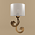 Elegant Gallo Wall Sconce 3D model small image 1