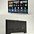 Sleek Samsung Smart TV 2012 3D model small image 1