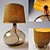 Glass Base Table Lamp 3D model small image 1