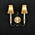 Chiaro LED Wall Sconce: Elegant Illumination 3D model small image 1