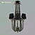 Classic Italian Chandelier: Sylcom / Pataviumart 3D model small image 1