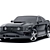 Sleek Ford Mustang - Exquisite Exterior 3D model small image 1