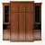 Stylish Wardrobe Solution 3D model small image 1