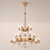 Elegant Glow Chandelier 3D model small image 1