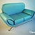 Sophisticated Alice Sofa 3D model small image 1