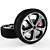 3D Car Wheel Models 3D model small image 1